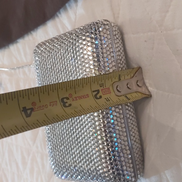 Euc Judith Leiber small sparkle evening clutch bag Vintage - Picture 11 of 15